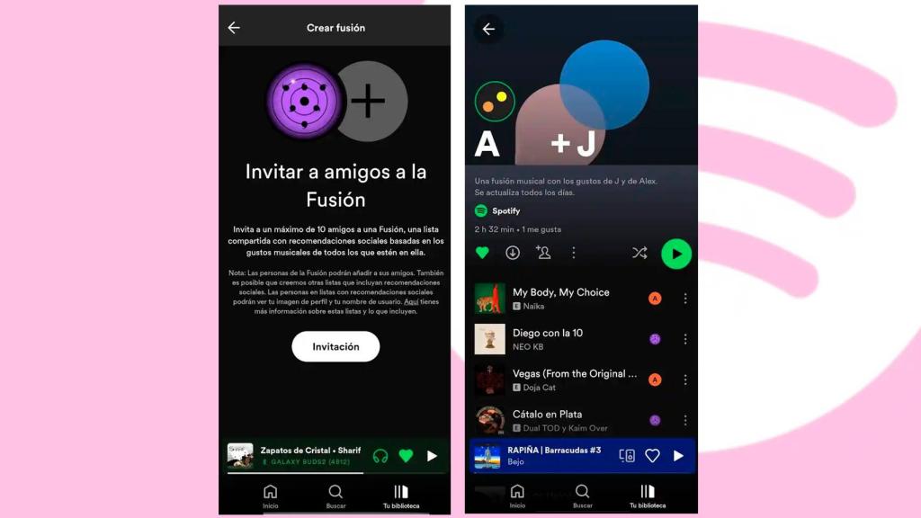Spotify Fusión