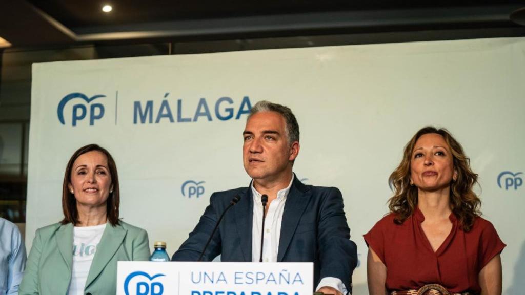 Elías Bendodo, este viernes en Málaga.