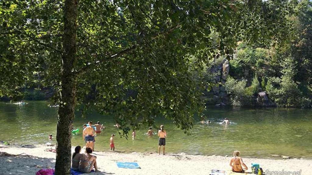 Playa de Fornelos de Montes. Foto: Concello de Fornelos de Montes