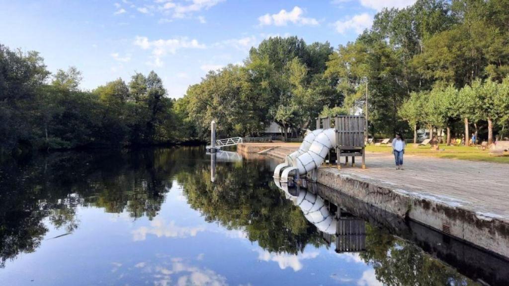 Playa fluvial de Furelos. Foto: Concello de Melide