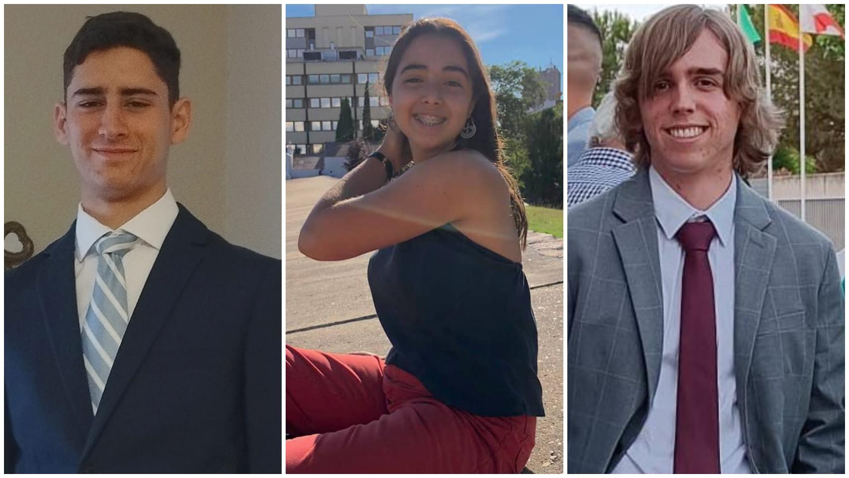 David Matas, Carmela Maldonado y Daniel Pozo.