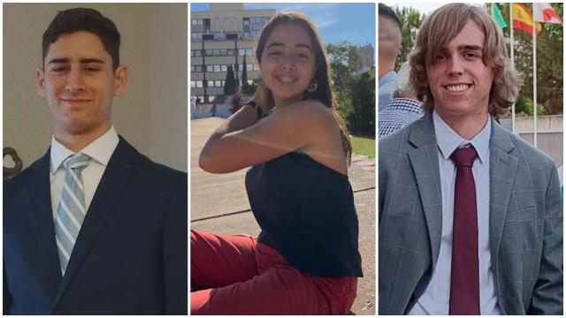 David Matas, Carmela Maldonado y Daniel Pozo.