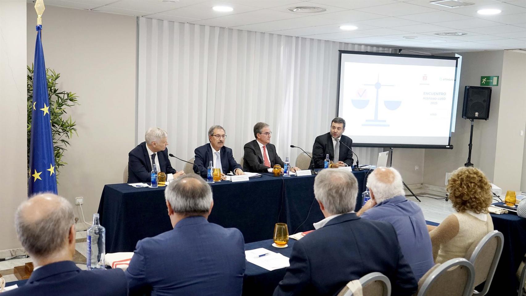 Un momento de la presentación del encuentro, esta misma mañana.