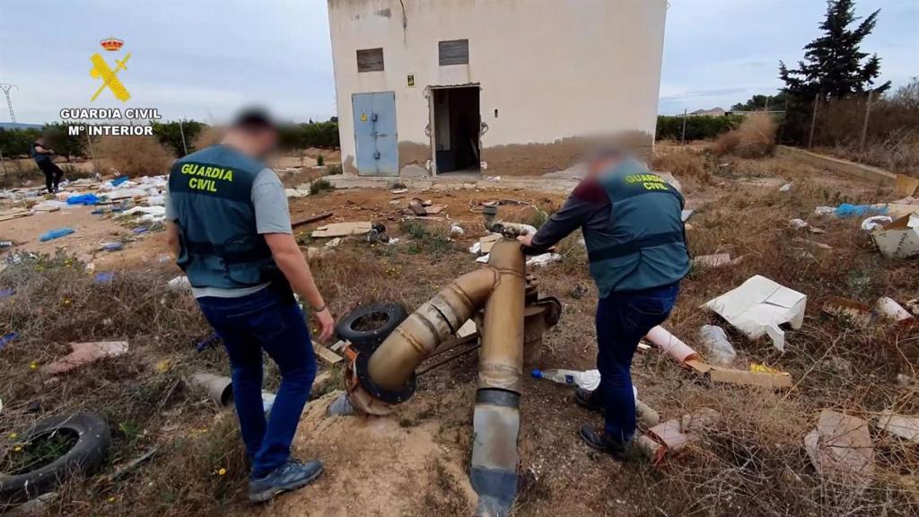 Operación 'Chaak' de la Guardia Civil en Málaga.
