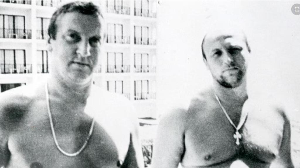 Gennady Petrov, izquierda, y Malyshev, dos conocidos gánsteres rusos vinculados por los fiscales españoles a los amigos de Putin. Petrov fue liberado y puso pies en polvorosa.