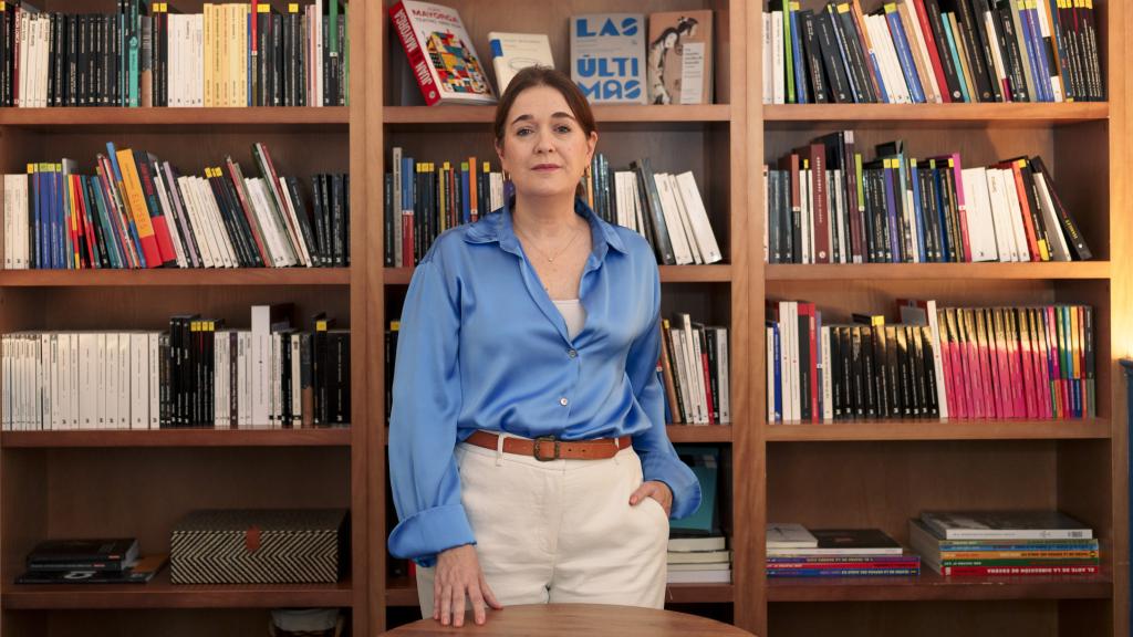 Marta Rivera de la Cruz posa para EL ESPAÑOL tras la entrevista.