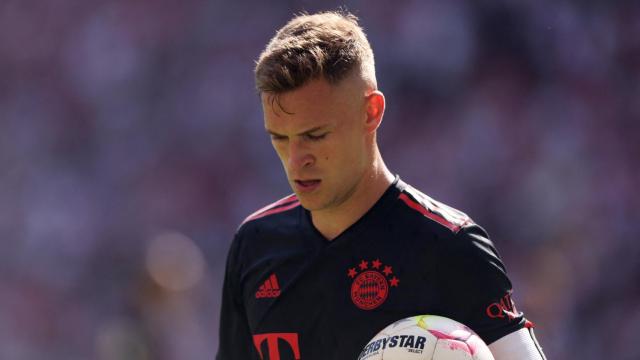 Kimmich, durante su último partido con el Bayern de Múnich.