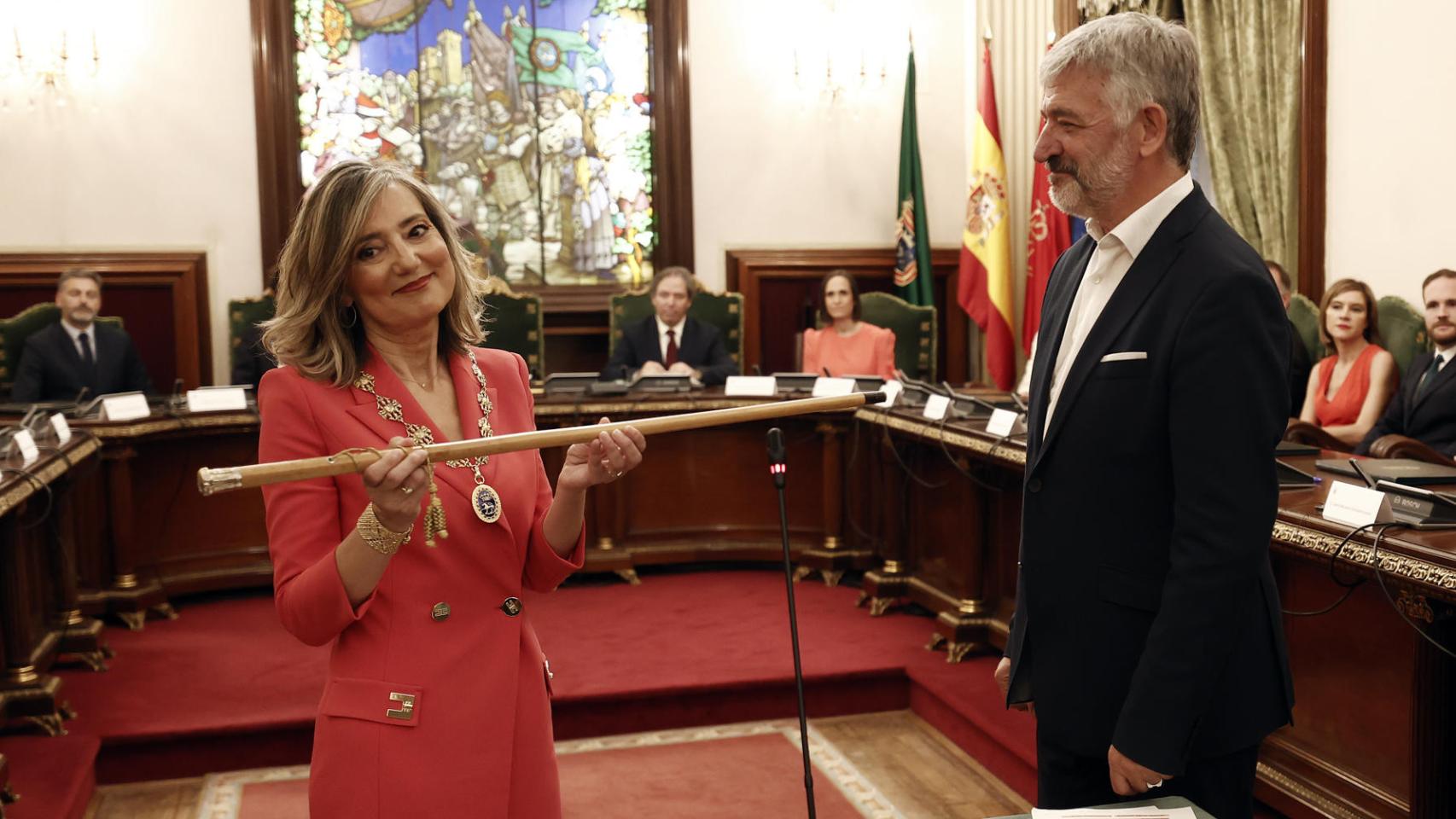 Cristina Ibarrola, nueva alcaldesa de Pamplona.
