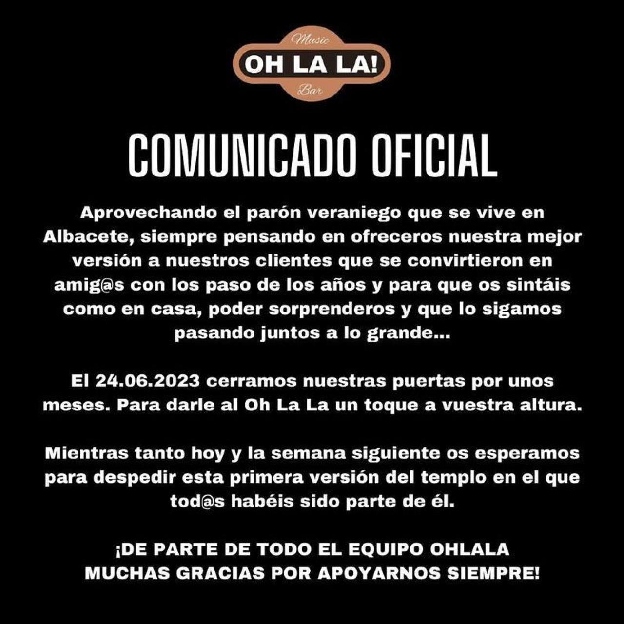 Comunicado