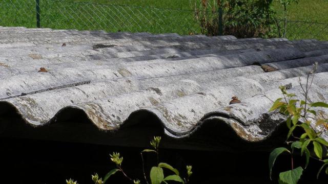 Cubierta de amianto
