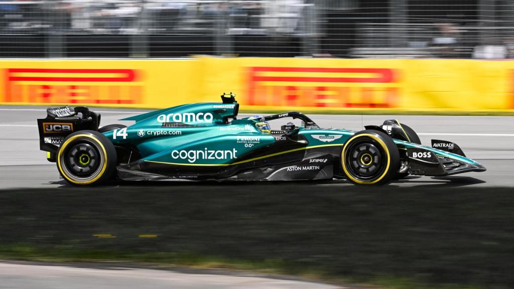 Fernando Alonso, en el GP de Canadá 2023