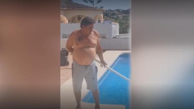 Pedro, el operario del Ayuntamiento de Calpe que lleva un año como okupa.