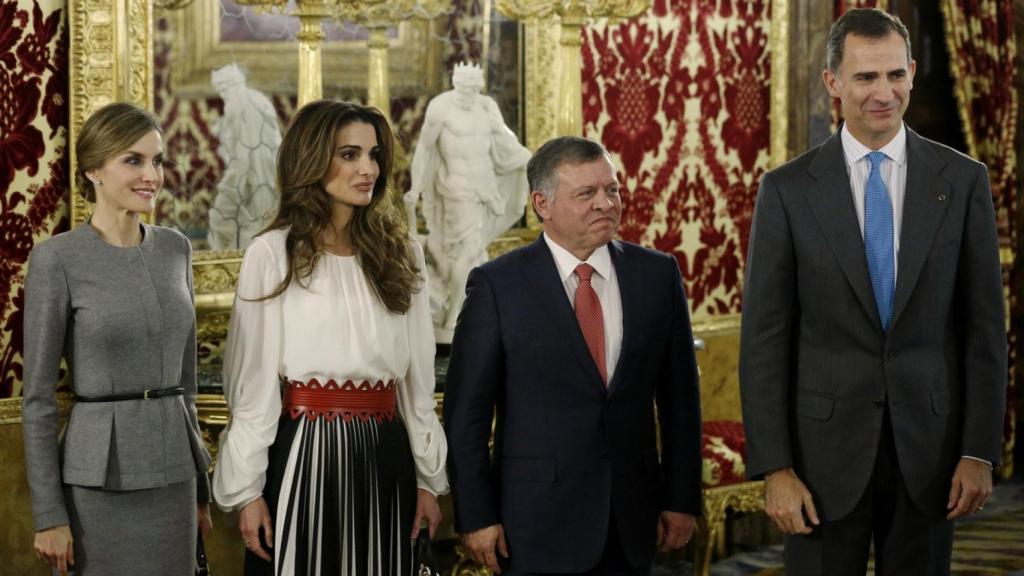 La última visita de los Reyes hachemitas a España.