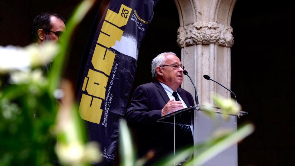 El consejero de Cultura y Turismo, Gonzalo Santonja, hace balance del FÁCYL