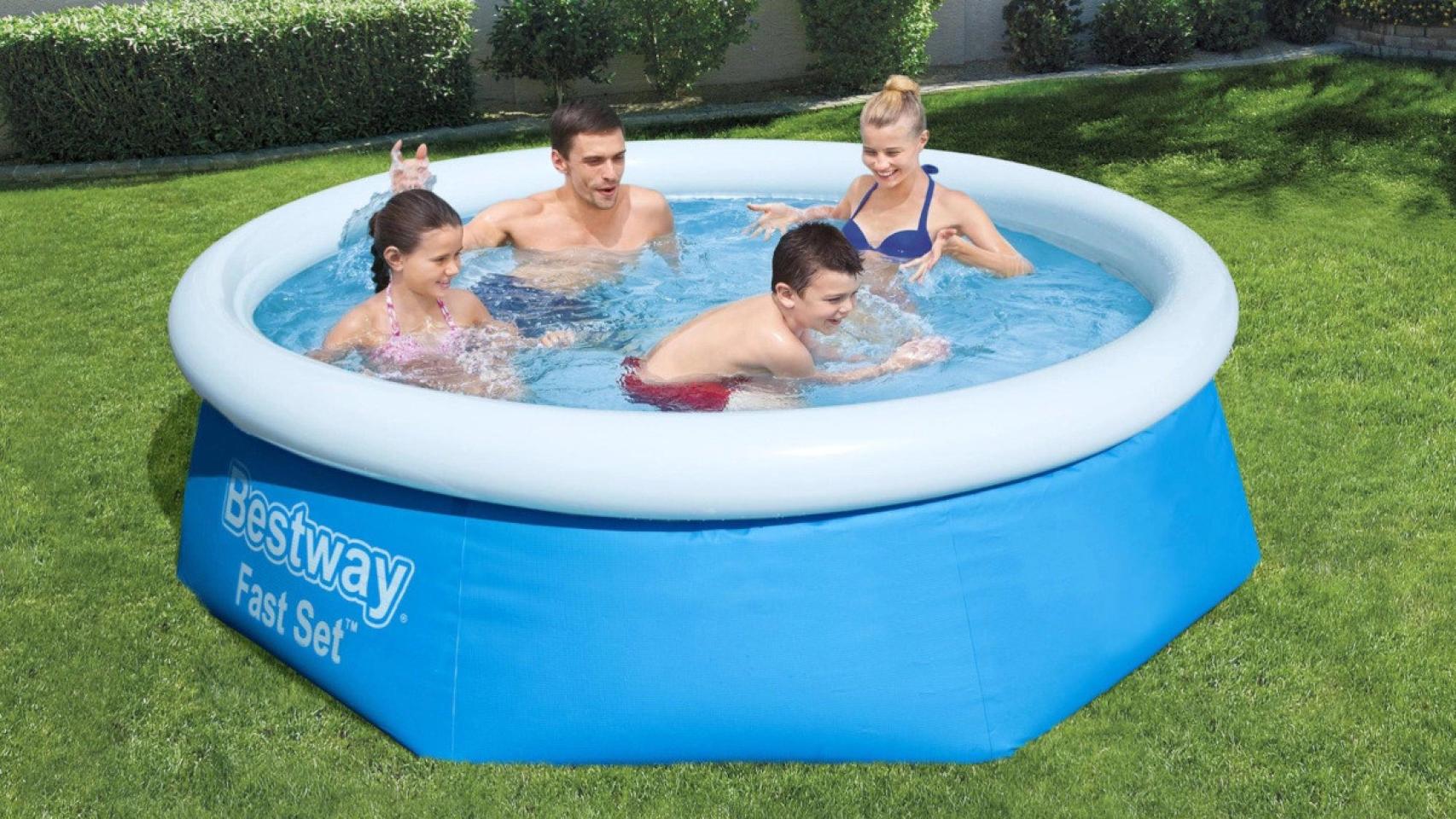 ¡Ofertón!: Esta piscina hinchable de Bestway ahora a mitad de precio en Leroy Merlin