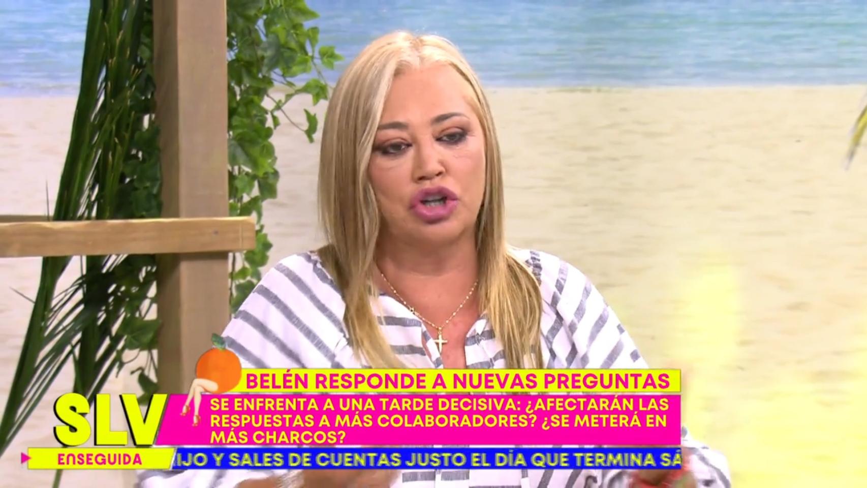 Belén Esteban en 'Sálvame'.