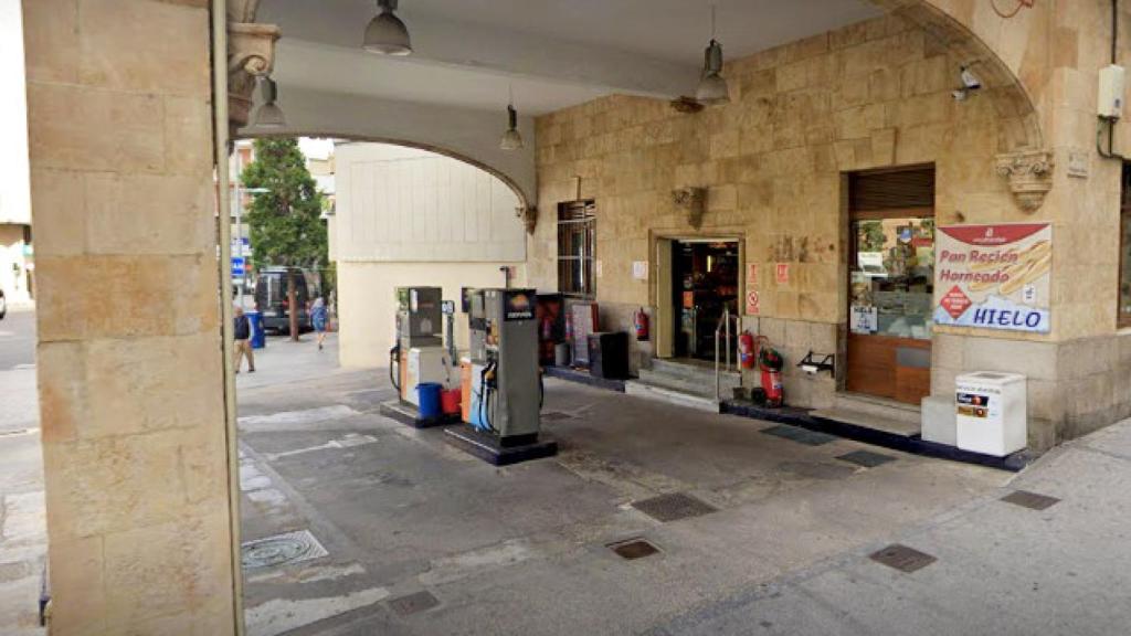 Gasolinera donde ha ocurrido el suceso
