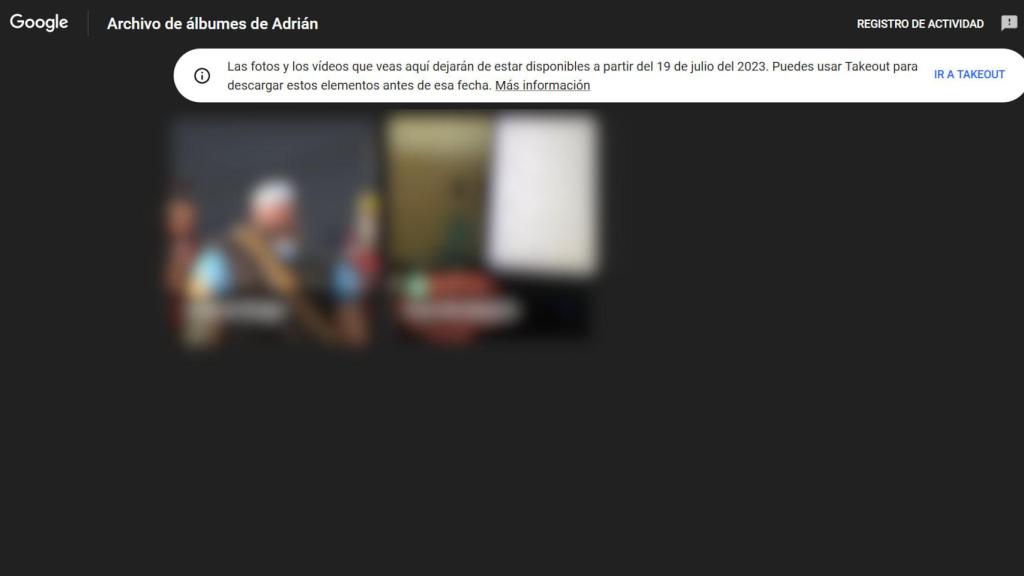 El archivo de álbumes de Google será cerrado, con las imágenes que tenga