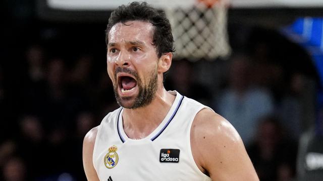 Sergio Llull, durante la final de la ACB 2022/2023 entre el Real Madrid de Baloncesto y el Barça