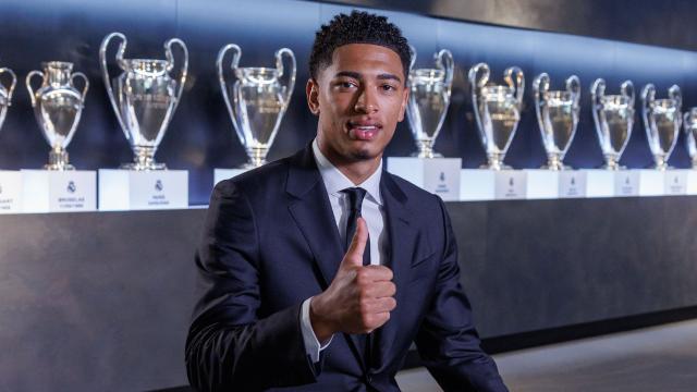 Jude Bellingham, durante su entrevista en Realmadrid TV