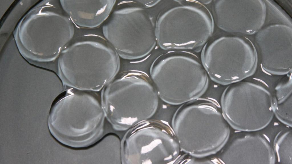 Hidrogel para absorber agua del aire
