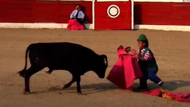 Imagen de archivo de un espectáculo cómico taurino