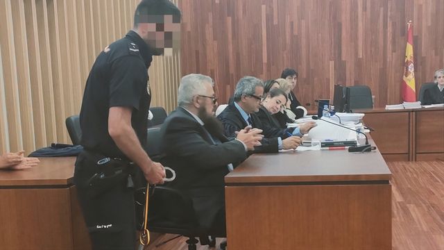 Valentín A. B., acusado de haber asesinado a su mujer en Gondomar en diciembre de 2020.