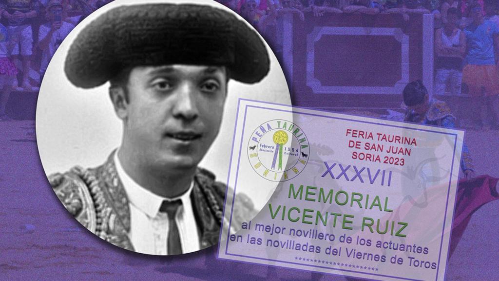 Cartel Memorial Vicente Ruiz.