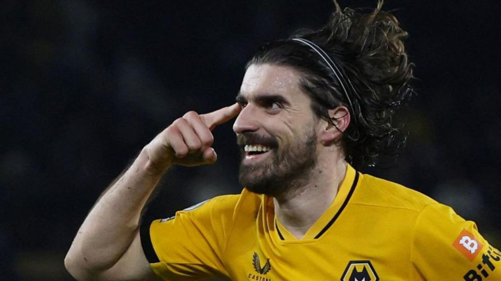 Ruben Neves, durante un partido.