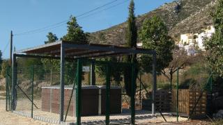 El centro de compostaje de Xaló.