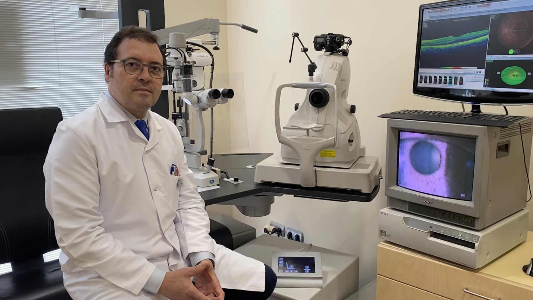 Luis Ángel Merino, decano del Colegio de Ópticos-Optometristas de Castilla y León