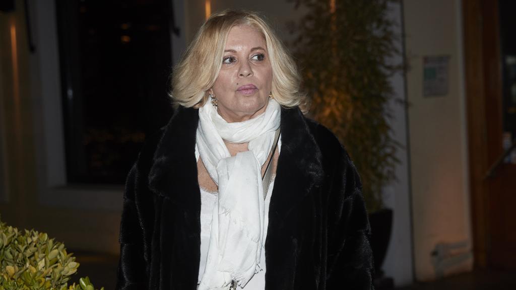 La 'vedette' Bárbara Rey en una imagen tomada en Madrid, en febrero de 2020.