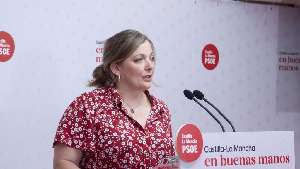 Charo García Saco, este martes en rueda de prensa