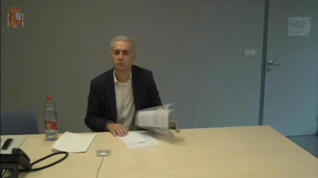 Ricardo Costa, mano derecha de Camps, declara como testigo en el juicio de 'Gürtel'.