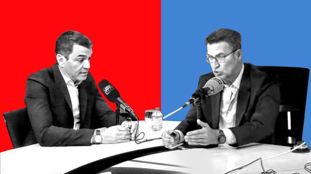 Los secretos del primer 'mano a mano' Feijóo-Sánchez: el resultado de su paso por Alsina y Bretos