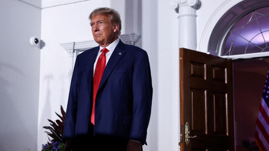 El expresidente estadounidense Donald Trump, tras su comparecencia el pasado martes 13 de junio.