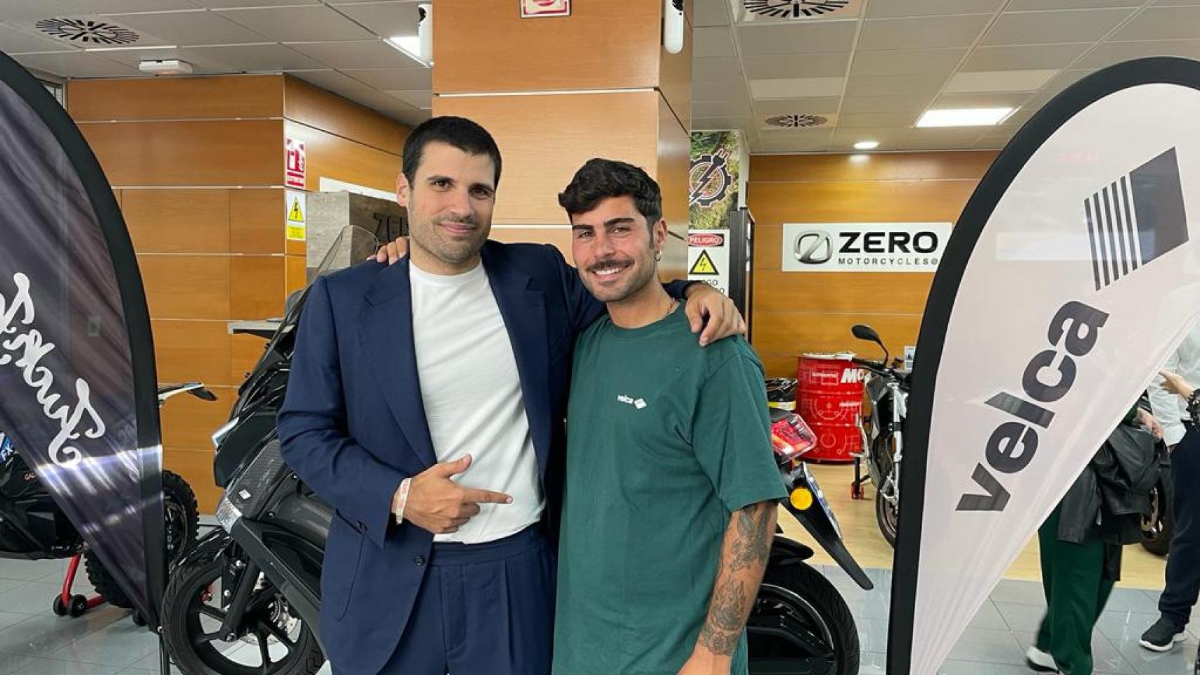 Emilio Froján y Hugo P. Cabaleiro presentan la Velca One.