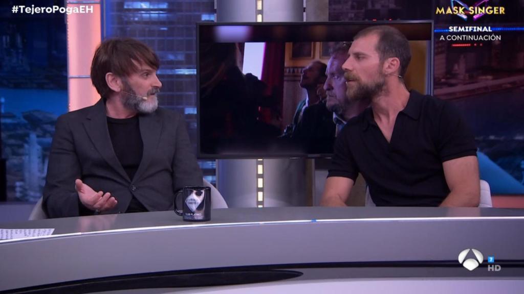 Fernando Tejero y José Manuel Poga en 'El Hormiguero'.