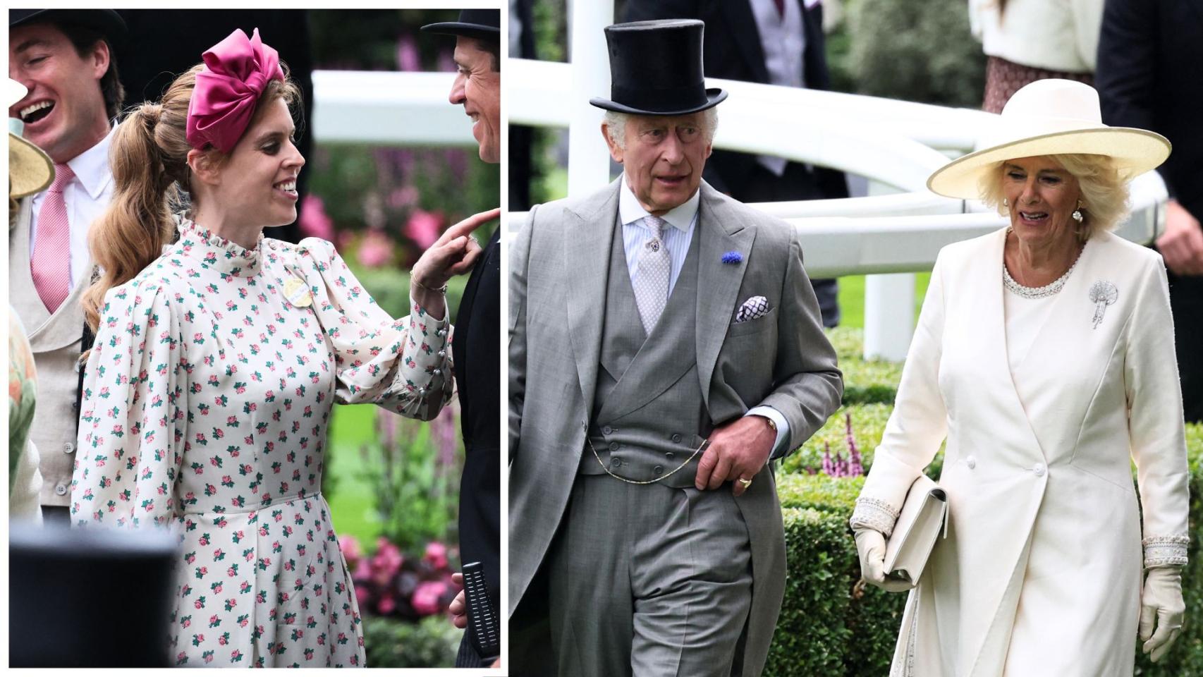 Los Reyes de Inglaterra, en un montaje de JALEOS.