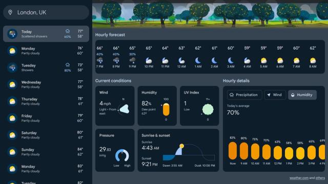 La app del tiempo de Google se actualiza con nuevo diseño y mejor interfaz