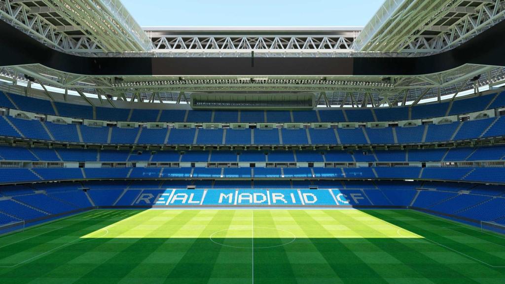Visualización de cómo quedará el Estadio Santiago Bernabéu tras la finalización de la obra
