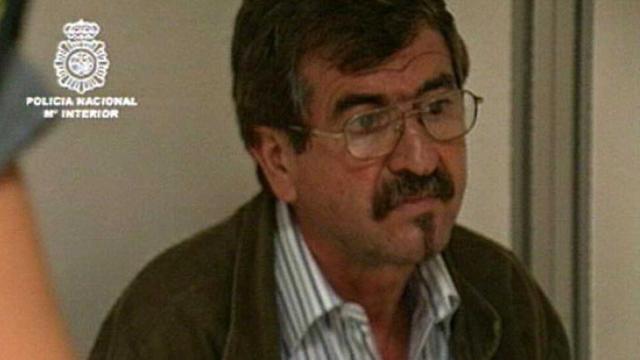 Juan Manuel Inciarte, tras ser detenido y entregado a España.