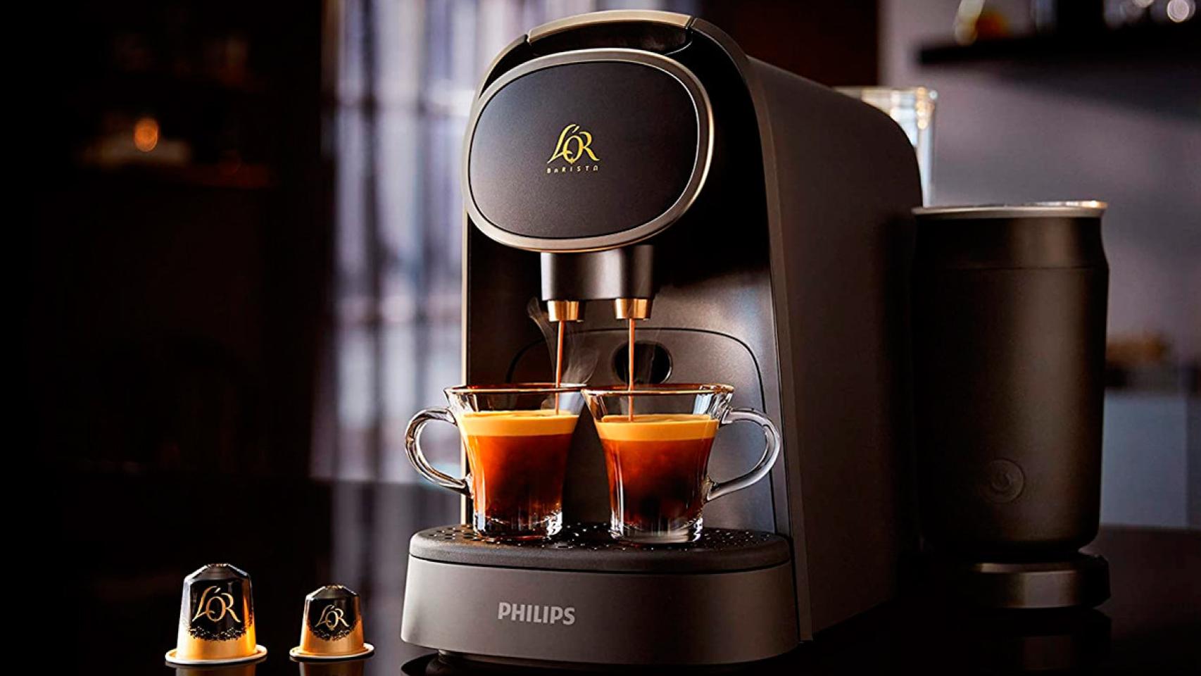 La cafetera de cápsulas más elegante y buscada de Amazon está de oferta casi a mitad de precio