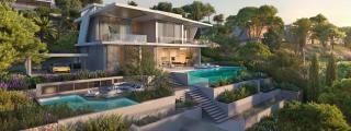 Imagen de una de las villas proyectadas por DarGlobal en Benahavís.