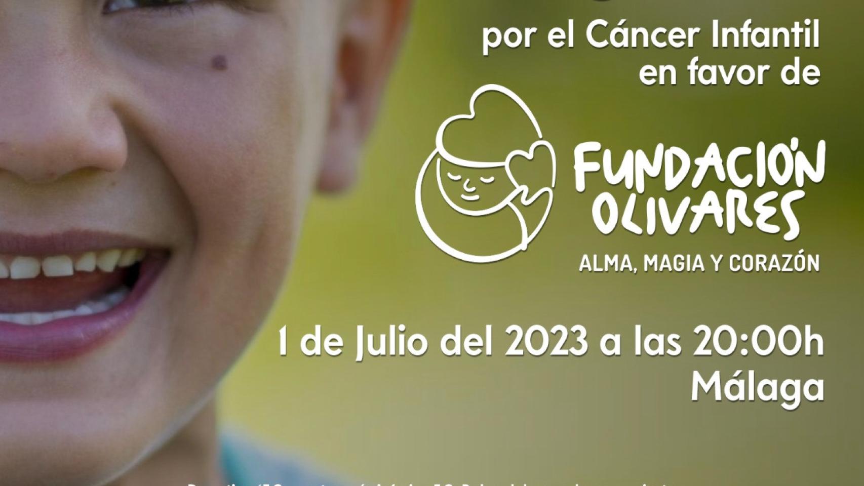 Cartel de la carrera solidaria.