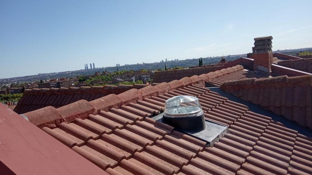 Tubo solar en Madrid