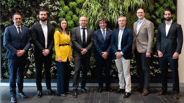 Representantes de Repsol, Ørsted y Puerto de A Coruña.