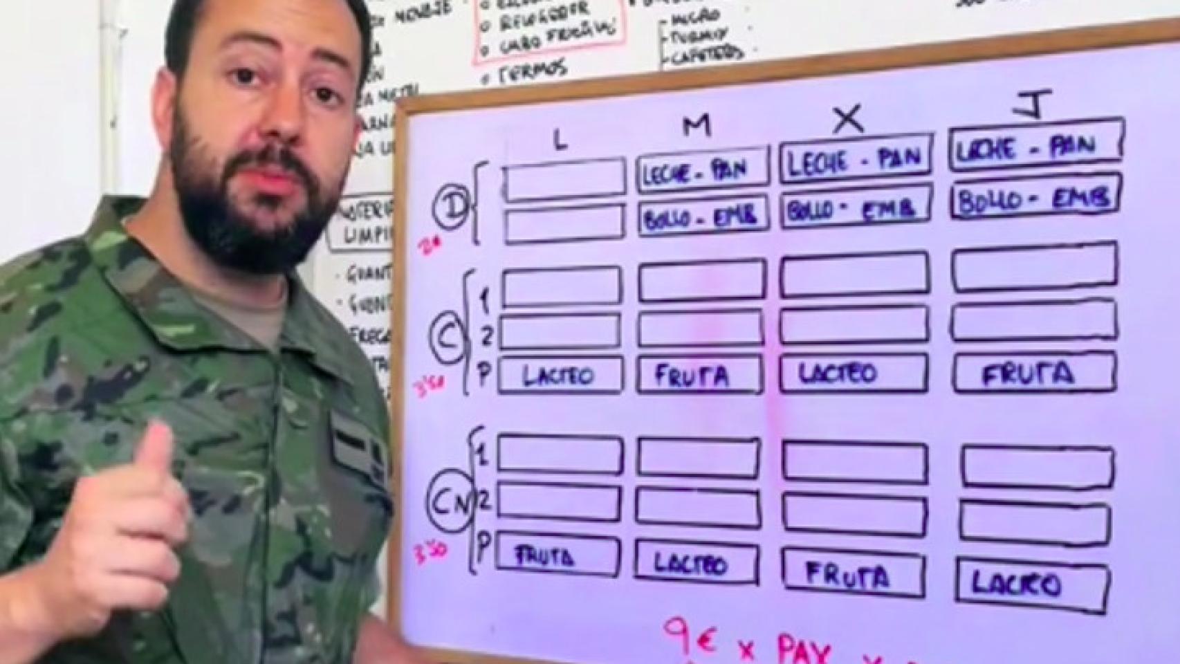 El vídeo que se ha hecho viral del 'Cabo Cook'.