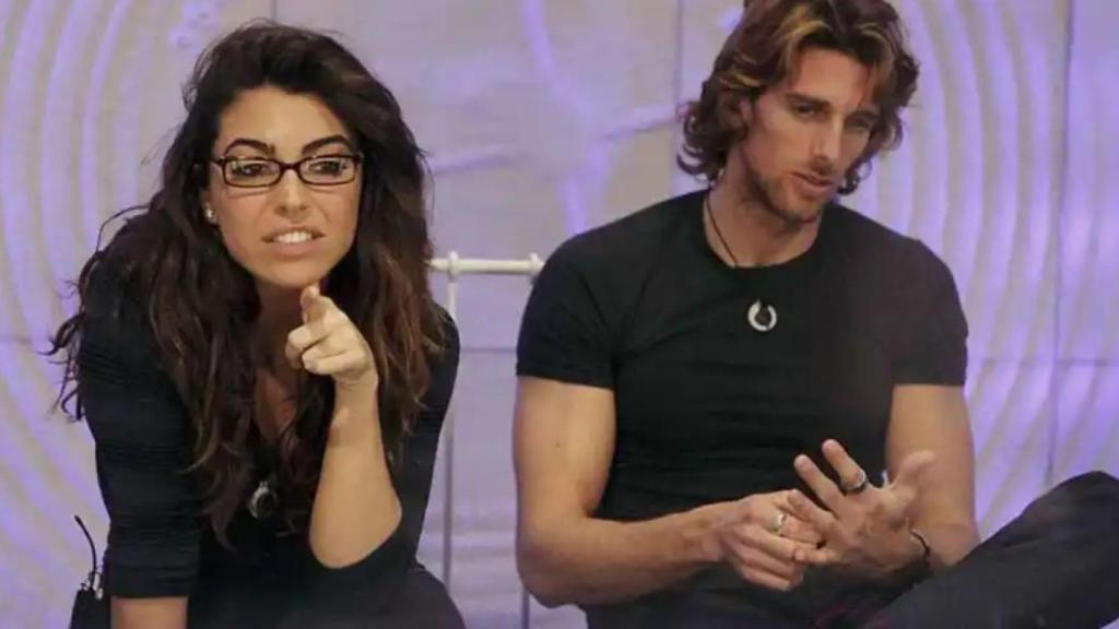 Melania y Piero en 'Gran Hermano: El reencuentro'.