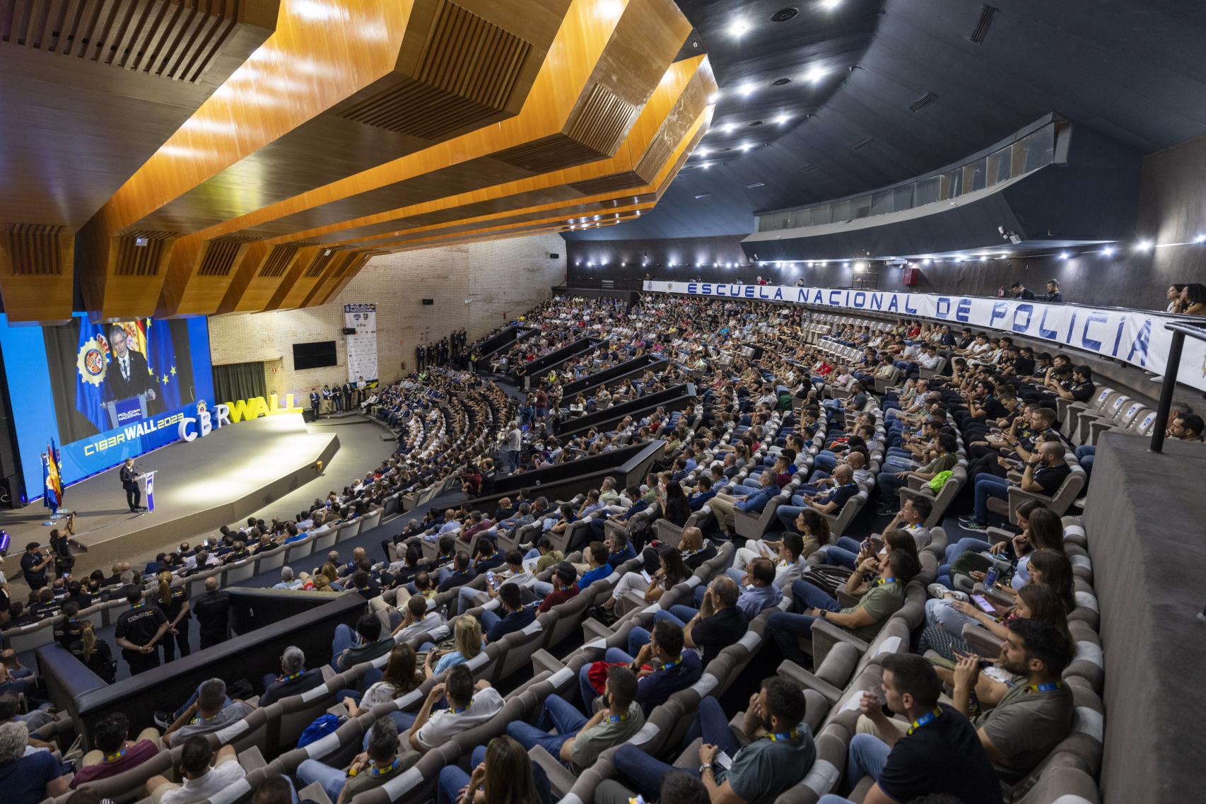 Acto de clausura de la tercera edición del Congreso de Seguridad Digital y Ciberinteligencia Ciberwall